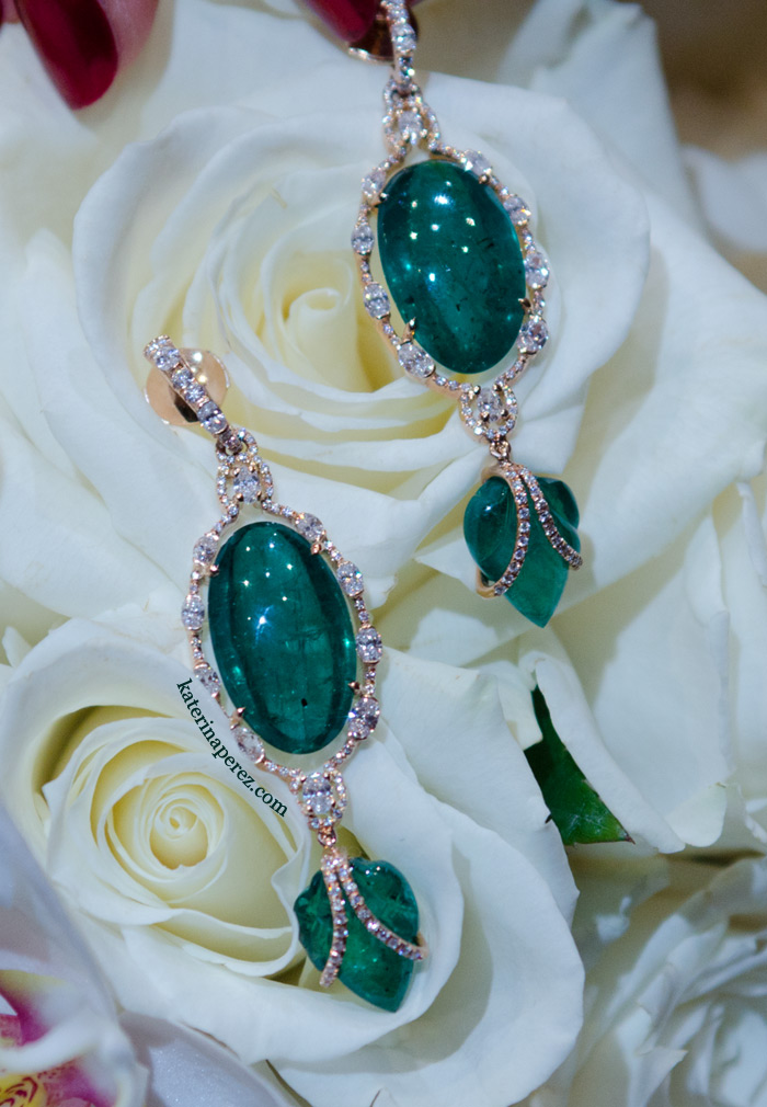 Inbar Jewellery Emerald earrings