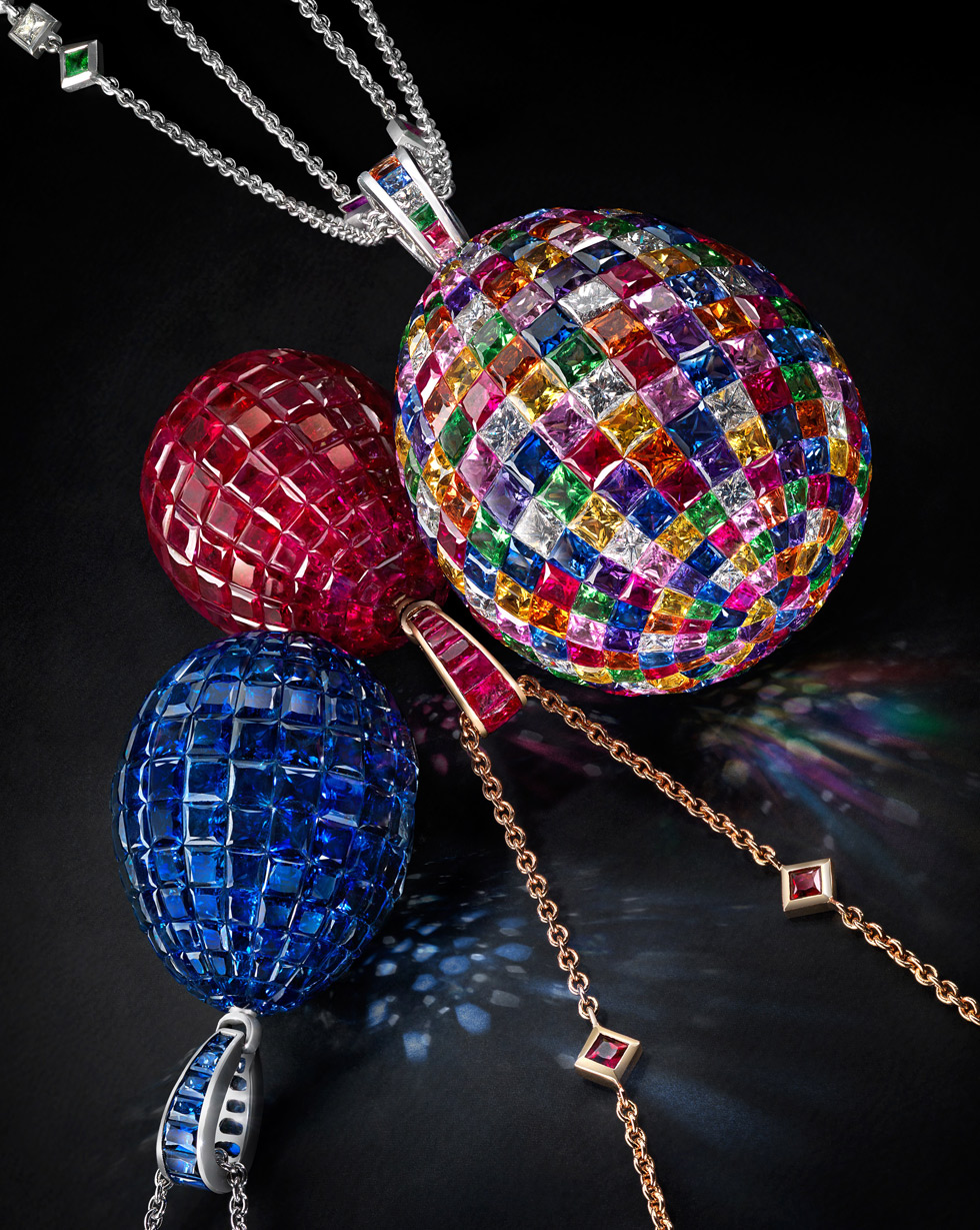 Faberge’s glittering new pieces - Mosaic Pendants
