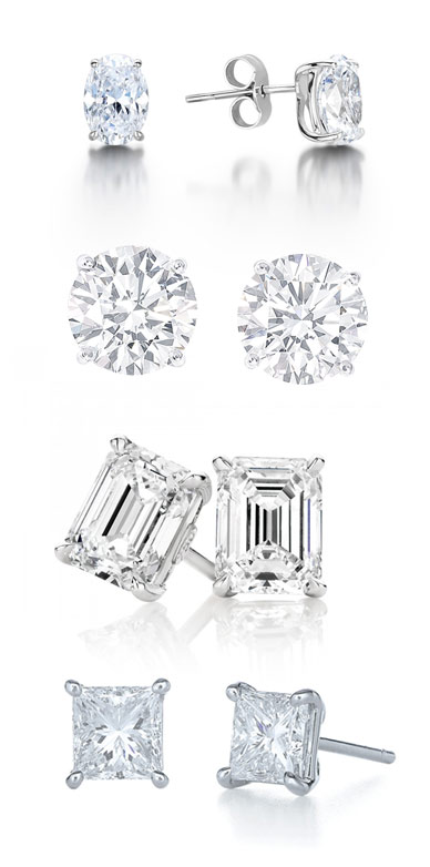 various-diamond-studs