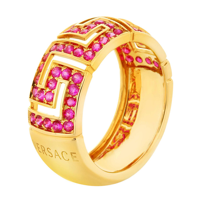 Versace Greca Red Rubies collection