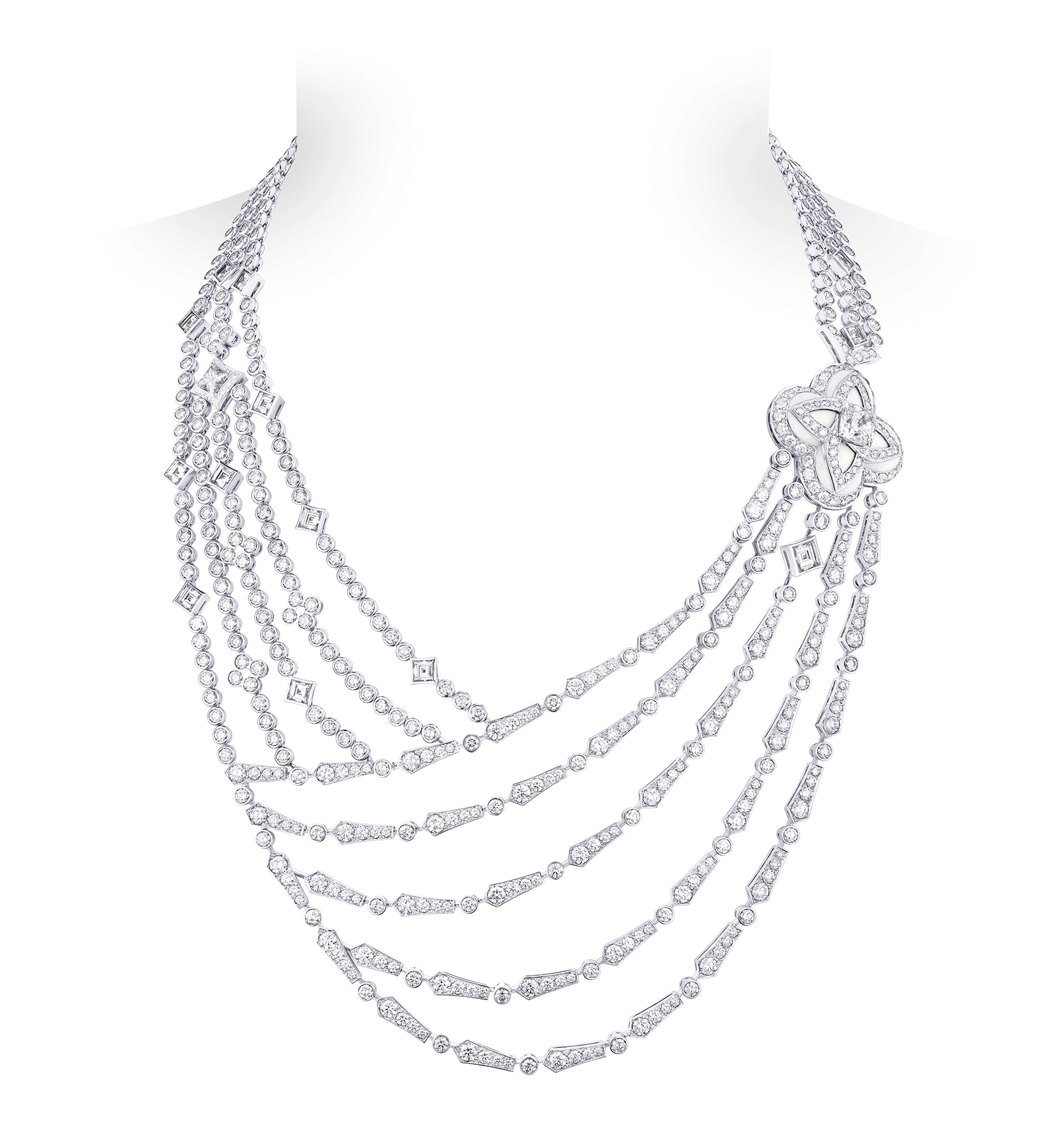 High Jewellery Blossom necklace, Louis Vuitton