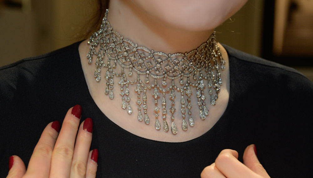 Boucheron Belle Epoque Diamond Choker Necklace