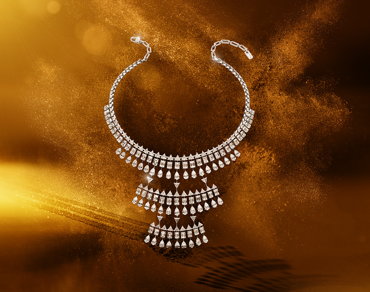 Messika Solena Maya necklace from the Diamants Celestes collection