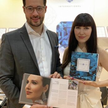 Feature about Katerina Perez in Arnoldi International catalogue dedicated to 100 year of the company