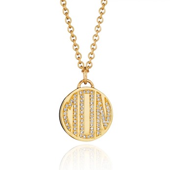 Pendant in gold and diamond 