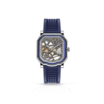 Maestro 8.0 Squelette watch in white gold and sapphire