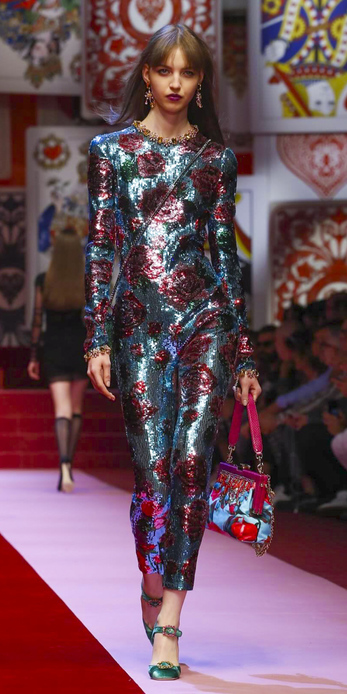Dolce&Gabbana SS2018 catwalk look